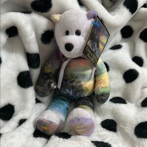 Thomas Kinkade Painter of Light Watercolor Collectors Decorative Bear